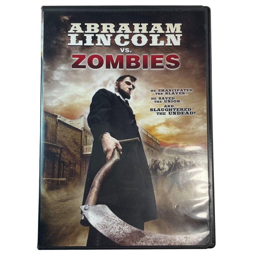 Abraham Lincoln Vs Zombies Comedy Horror DVD 2012 u Bill Oberst Jr Kent Rihanna